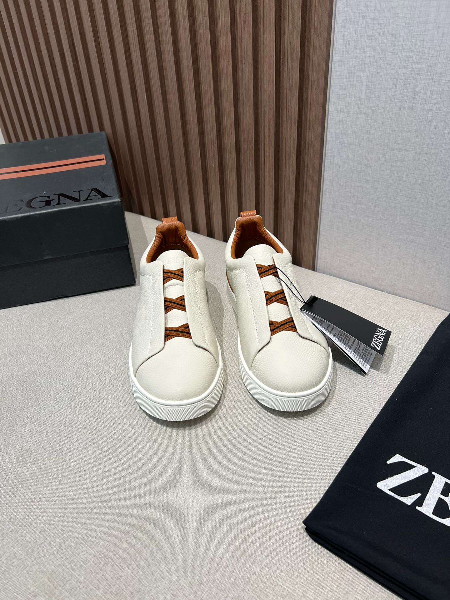 ZEGNA ゼニア ディアスキン Triple Stitch™ Monte スニーカー