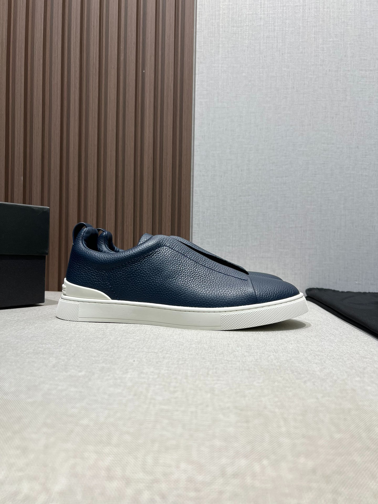 ZEGNA ゼニア ディアスキン Triple Stitch™ Monte スニーカー ブルー
