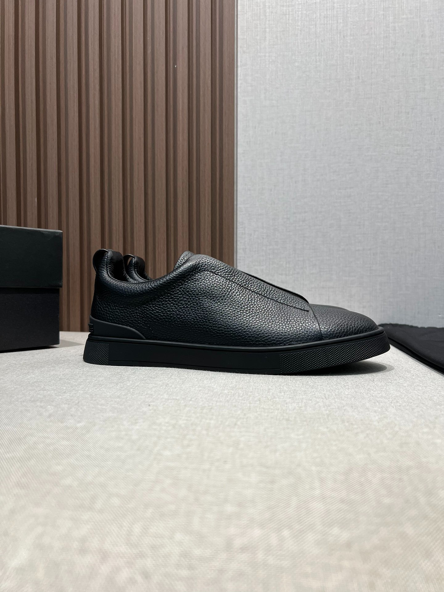 ゼニア ZEGNA  ディアスキン Triple Stitch™ Monte スニーカー ブラック