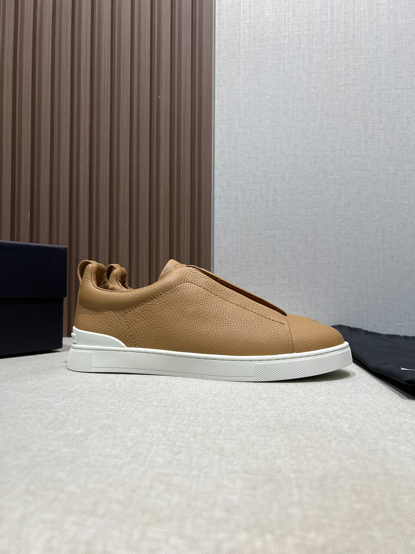 ZEGNA ゼニア ディアスキン Triple Stitch™ Monte スニーカー ブラウン