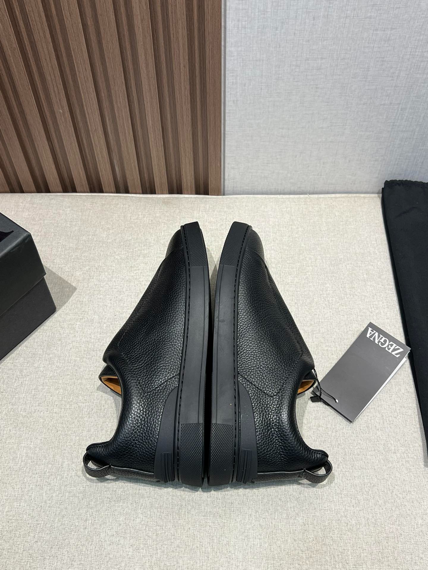 ゼニア ZEGNA  ディアスキン Triple Stitch™ Monte スニーカー ブラック