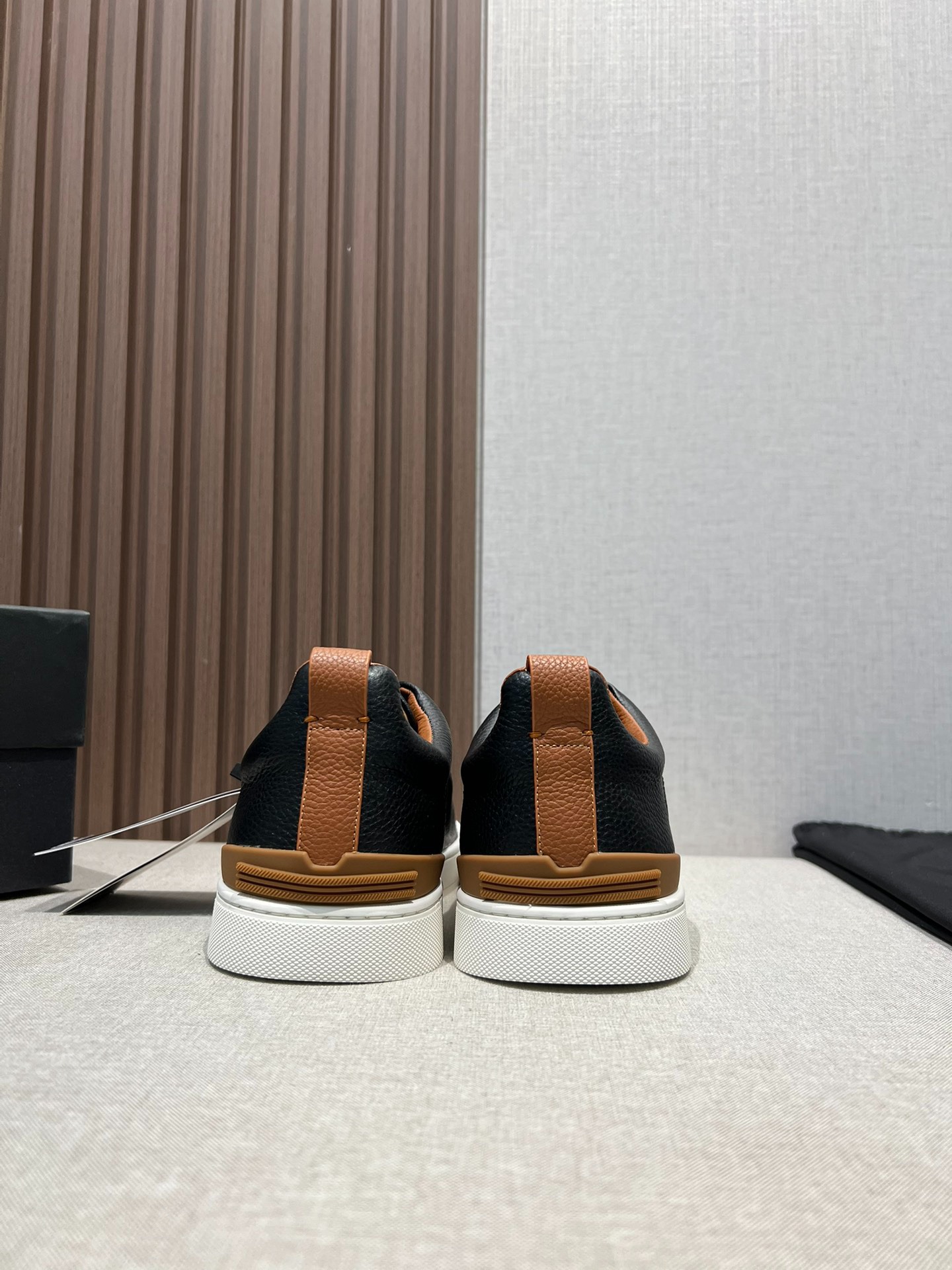 ZEGNA ゼニア ディアスキン Triple Stitch™ Monte スニーカー ブラック 5