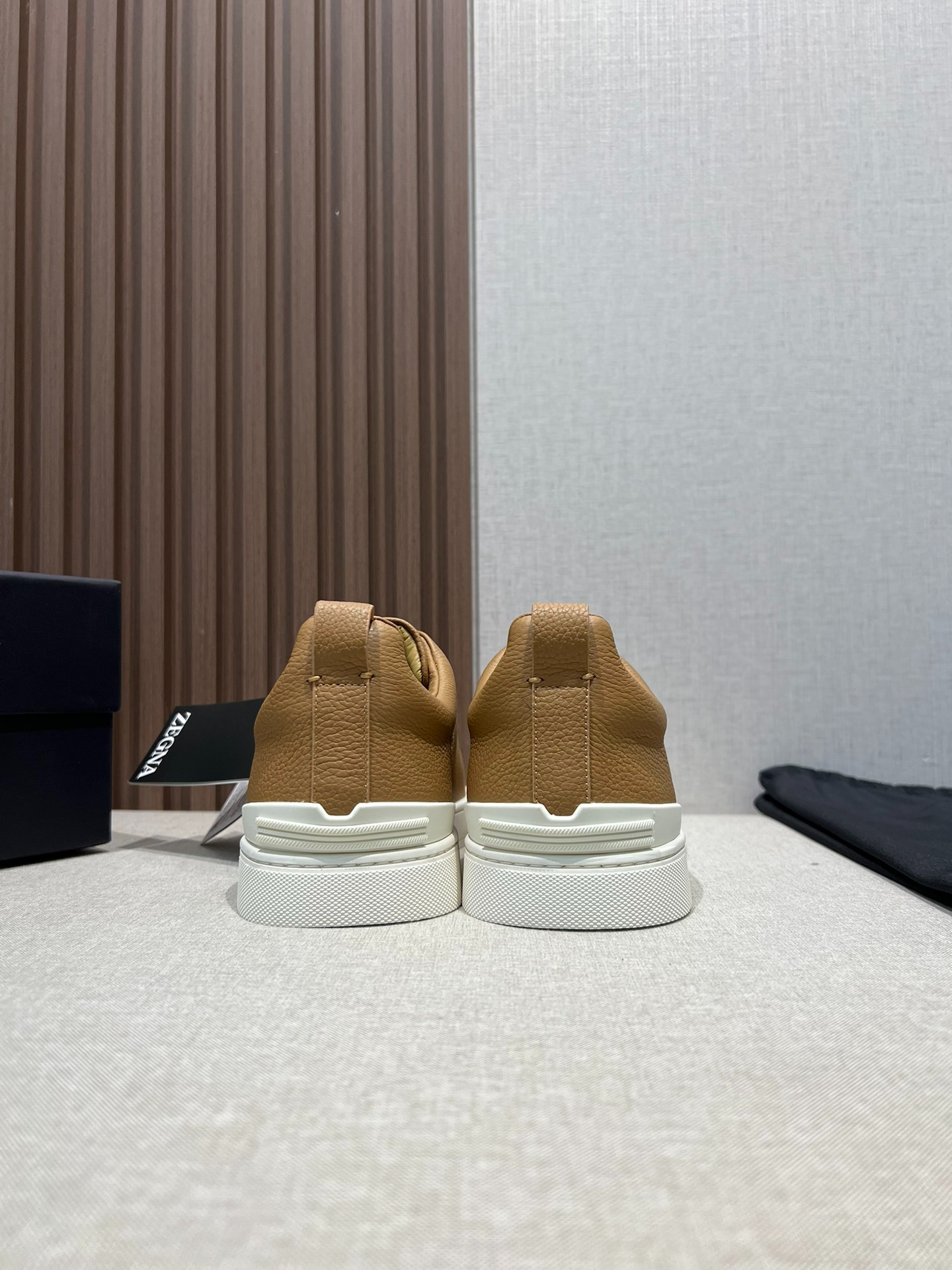 ZEGNA ゼニア ディアスキン Triple Stitch™ Monte スニーカー ブラウン