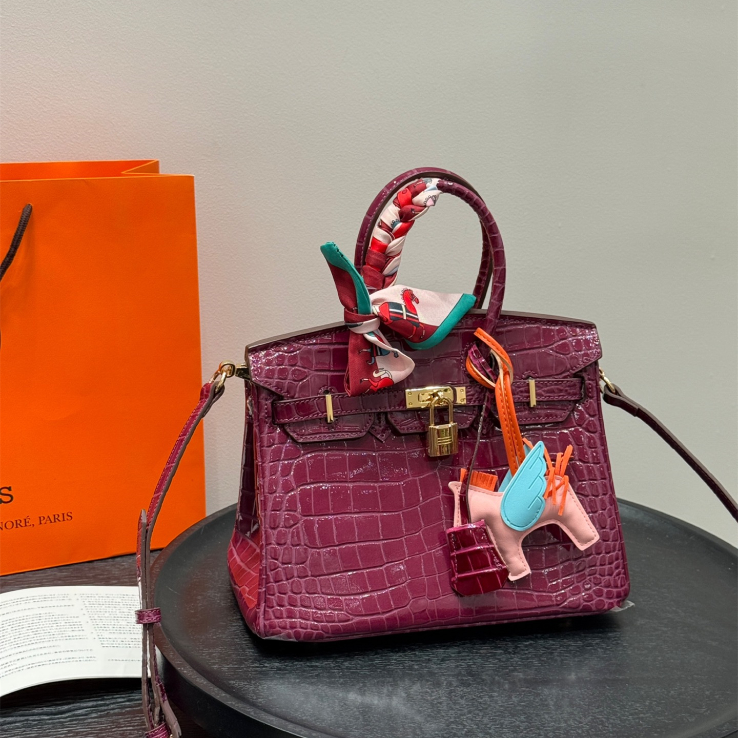 【HERMES】エルメス バーキン  クロコ 30cm 25cm
