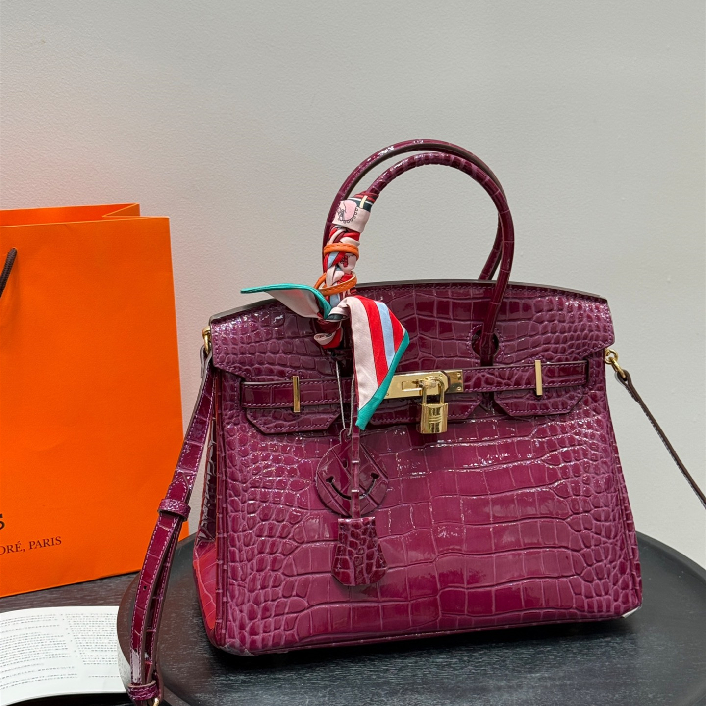 【HERMES】エルメス バーキン  クロコ 30cm 25cm