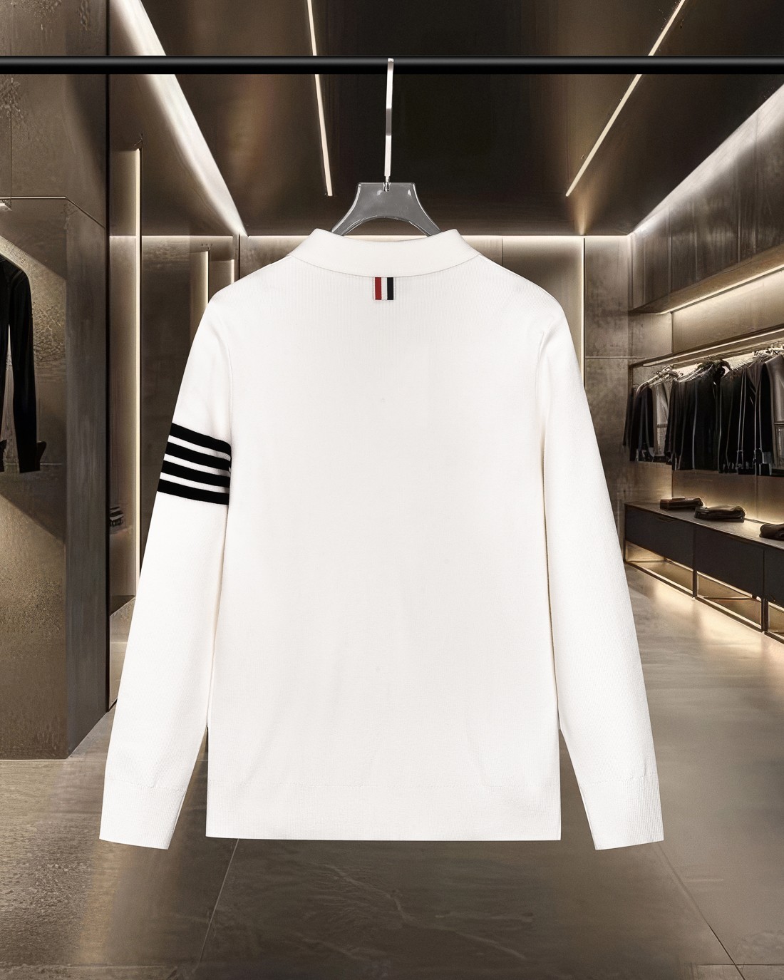 【THOM BROWNE】トム・ブラウン長袖 セーター 男女兼用！
