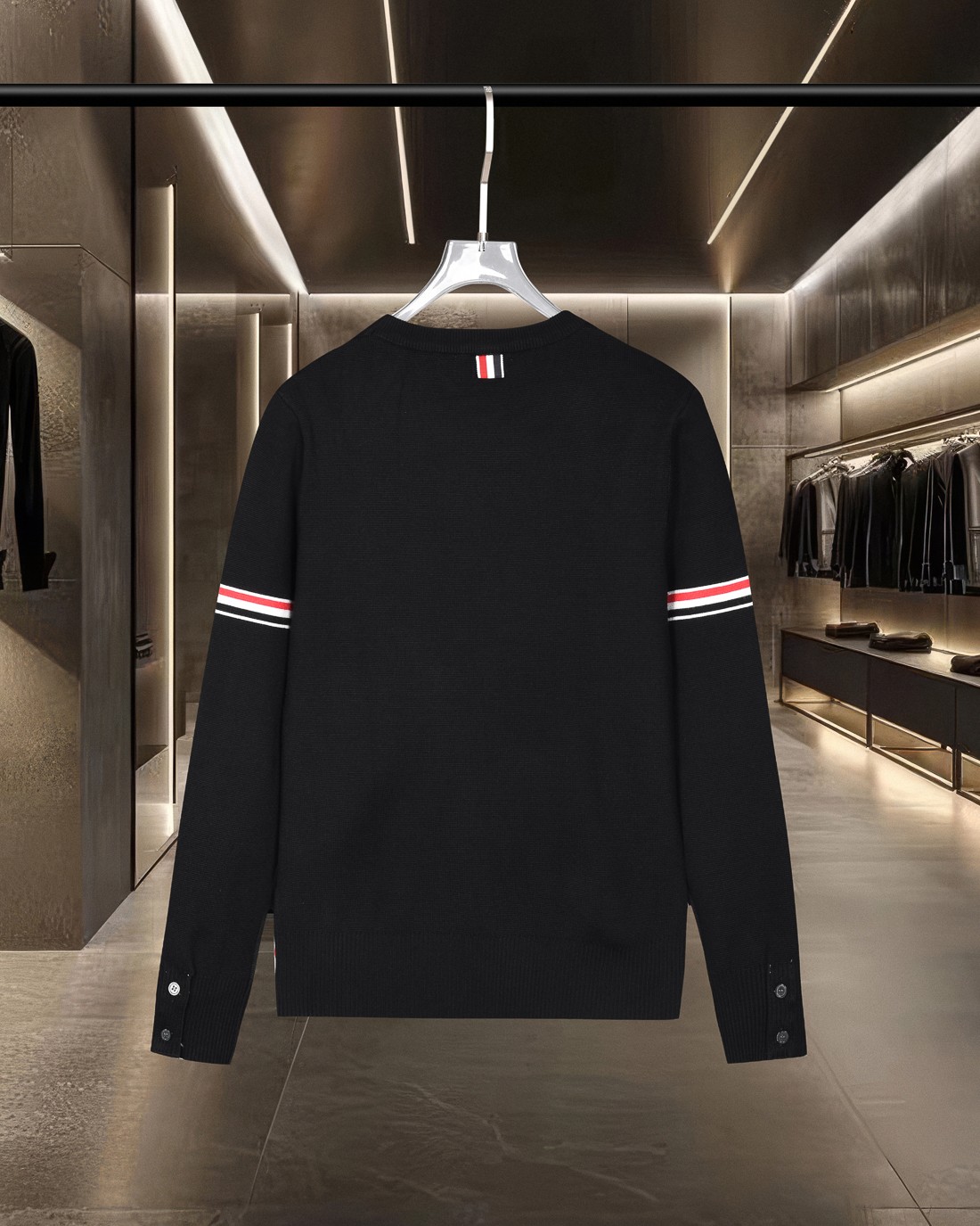 【THOM BROWNE】トム・ブラウン長袖 セーター 男女兼用！