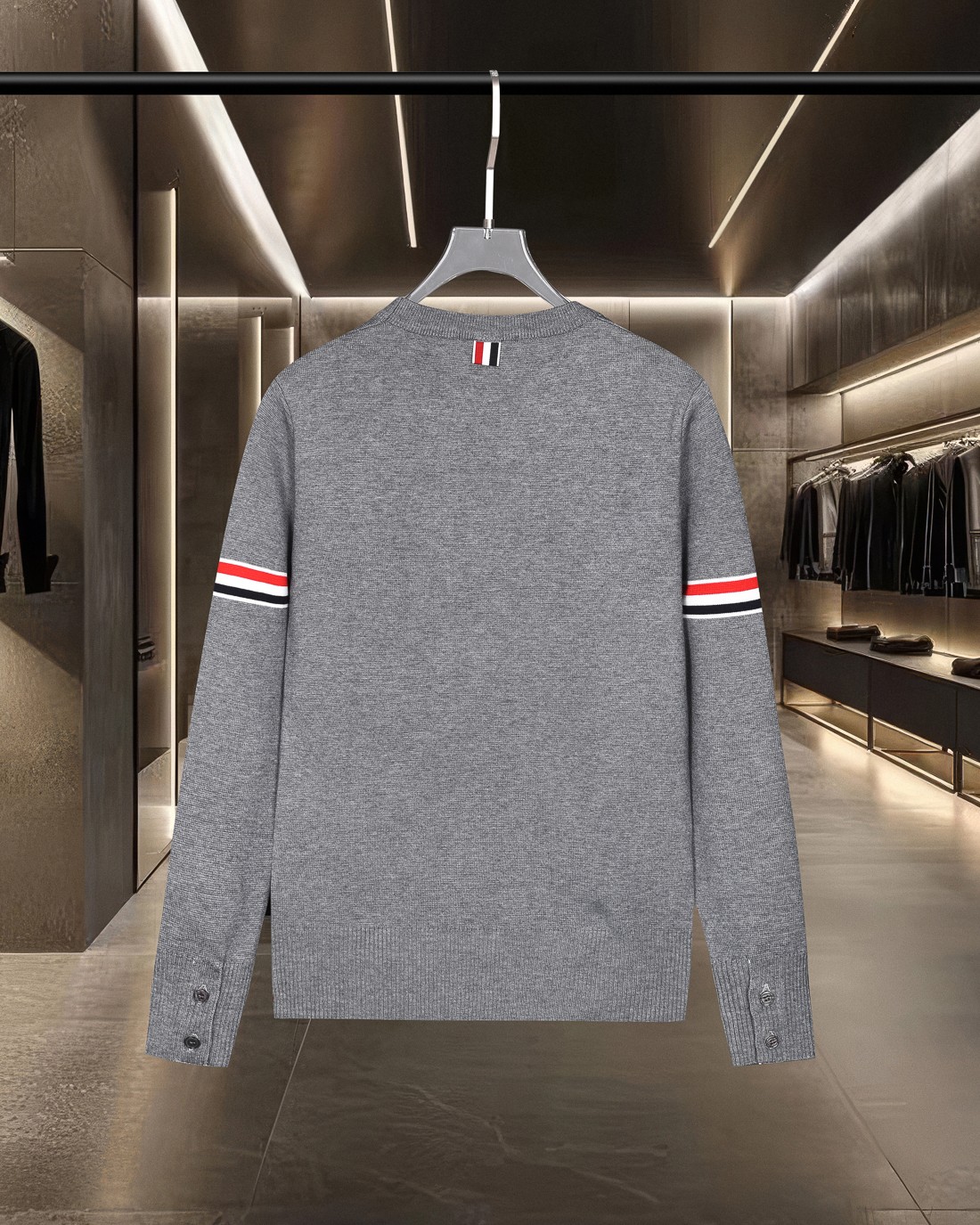 【THOM BROWNE】トム・ブラウン長袖 セーター 男女兼用！