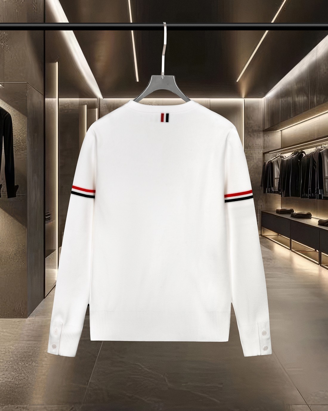 【THOM BROWNE】トム・ブラウン長袖 セーター 男女兼用！