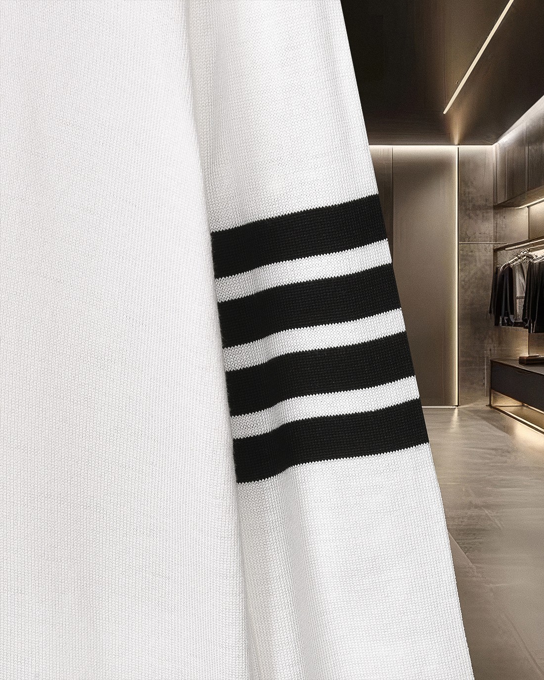 【THOM BROWNE】トム・ブラウン長袖 セーター 男女兼用！