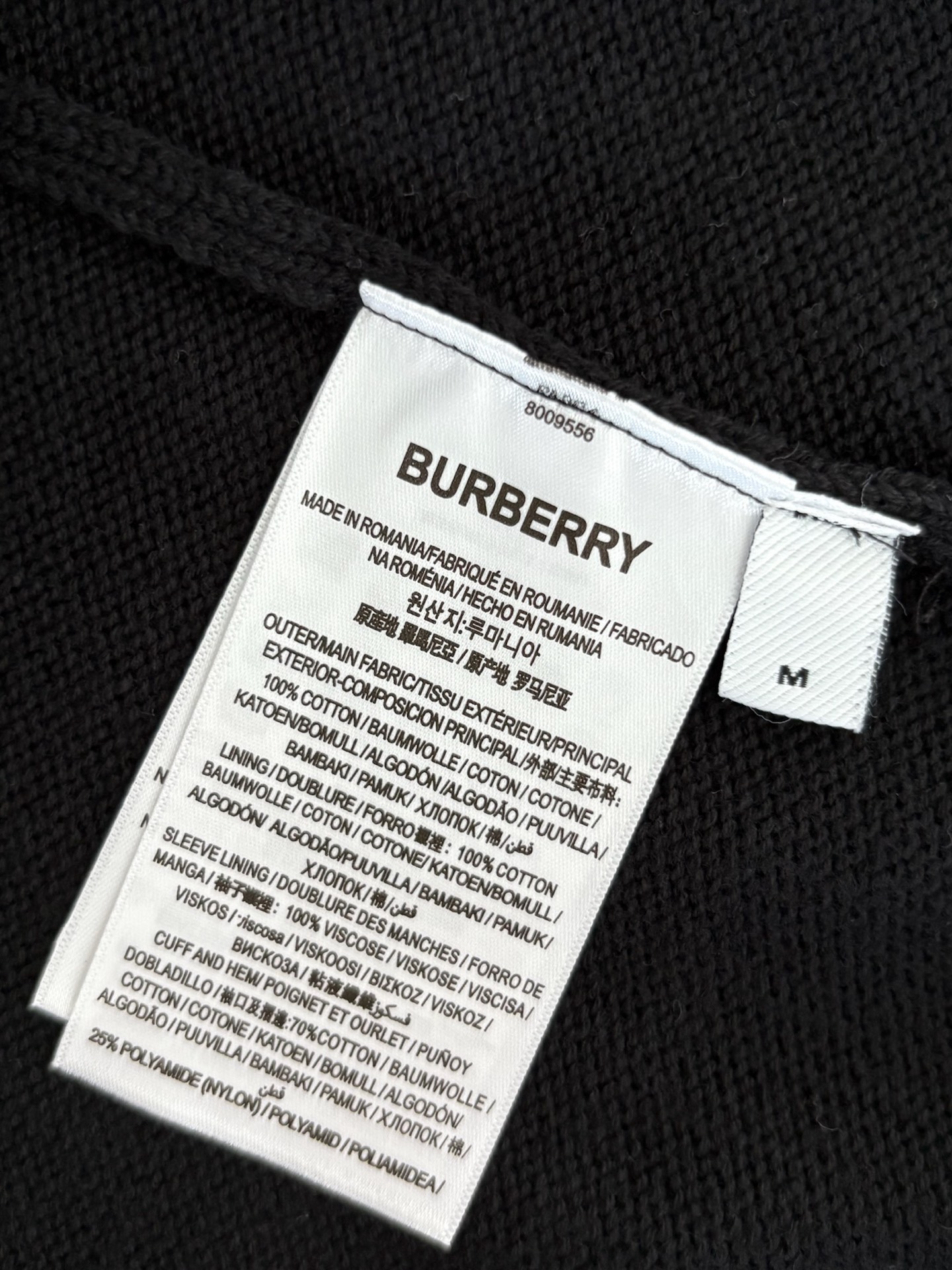 【BURBERRY】バーバリー長袖 セーター 男女兼用！