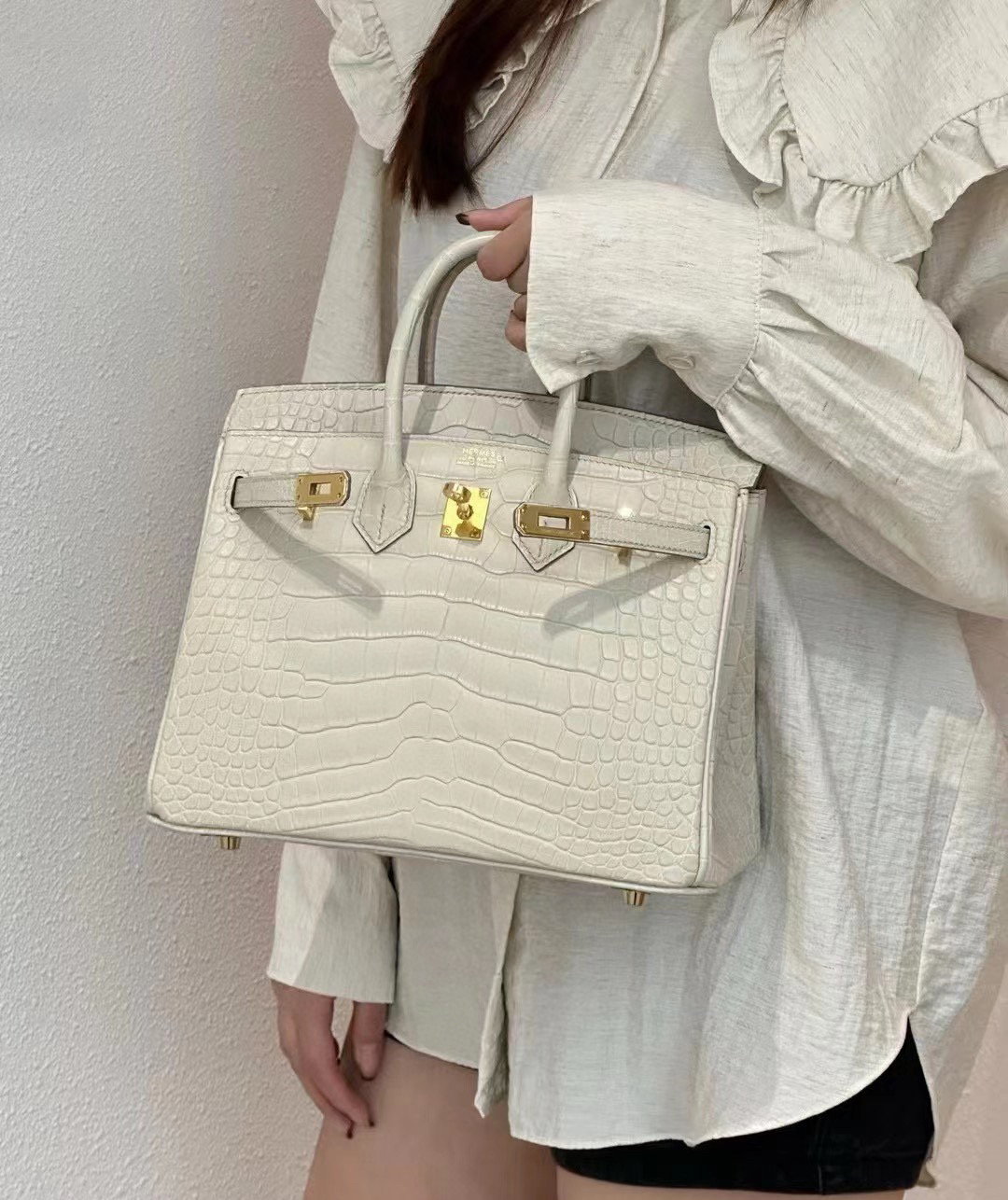 【HERMES】エルメス バーキン  クロコ 30cm 25cm
