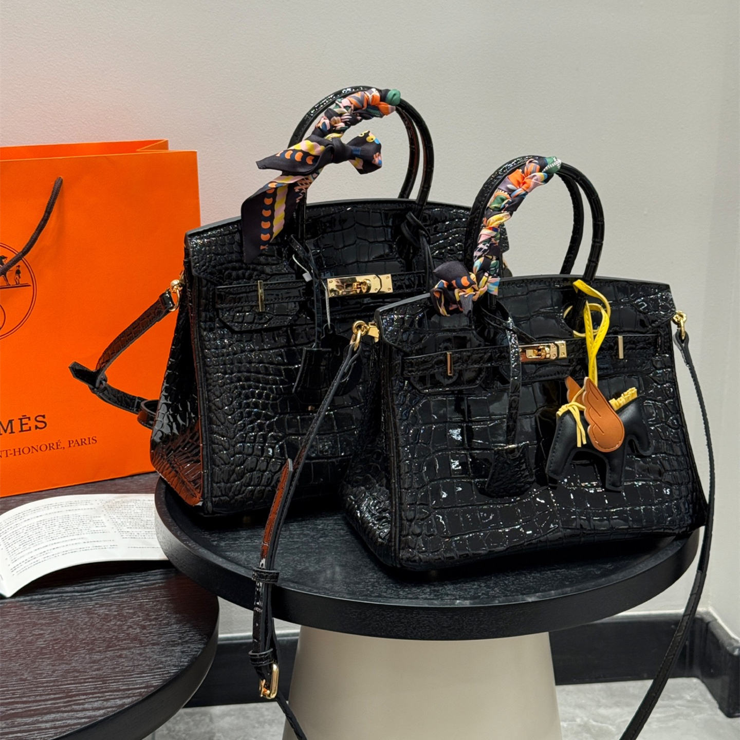 【HERMES】エルメス バーキン  クロコ 30cm 25cm