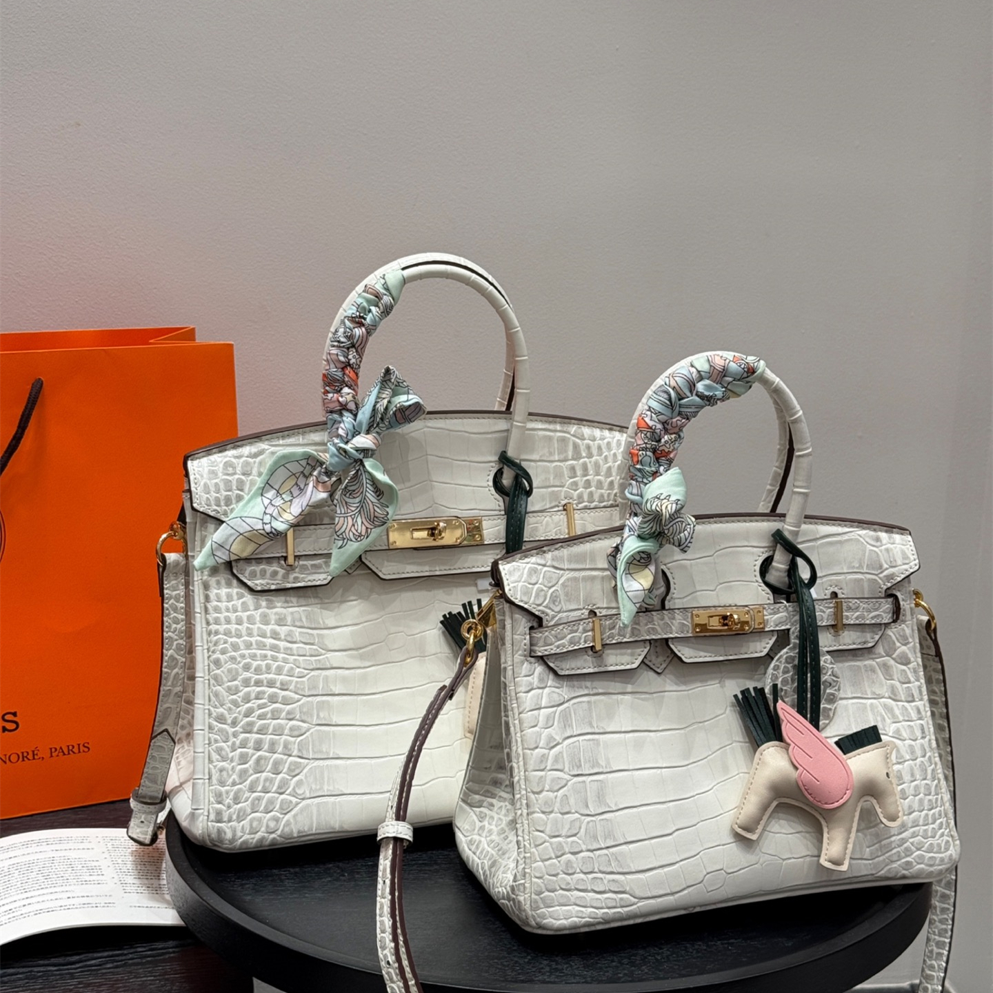 【HERMES】エルメス バーキン  クロコ 30cm 25cm