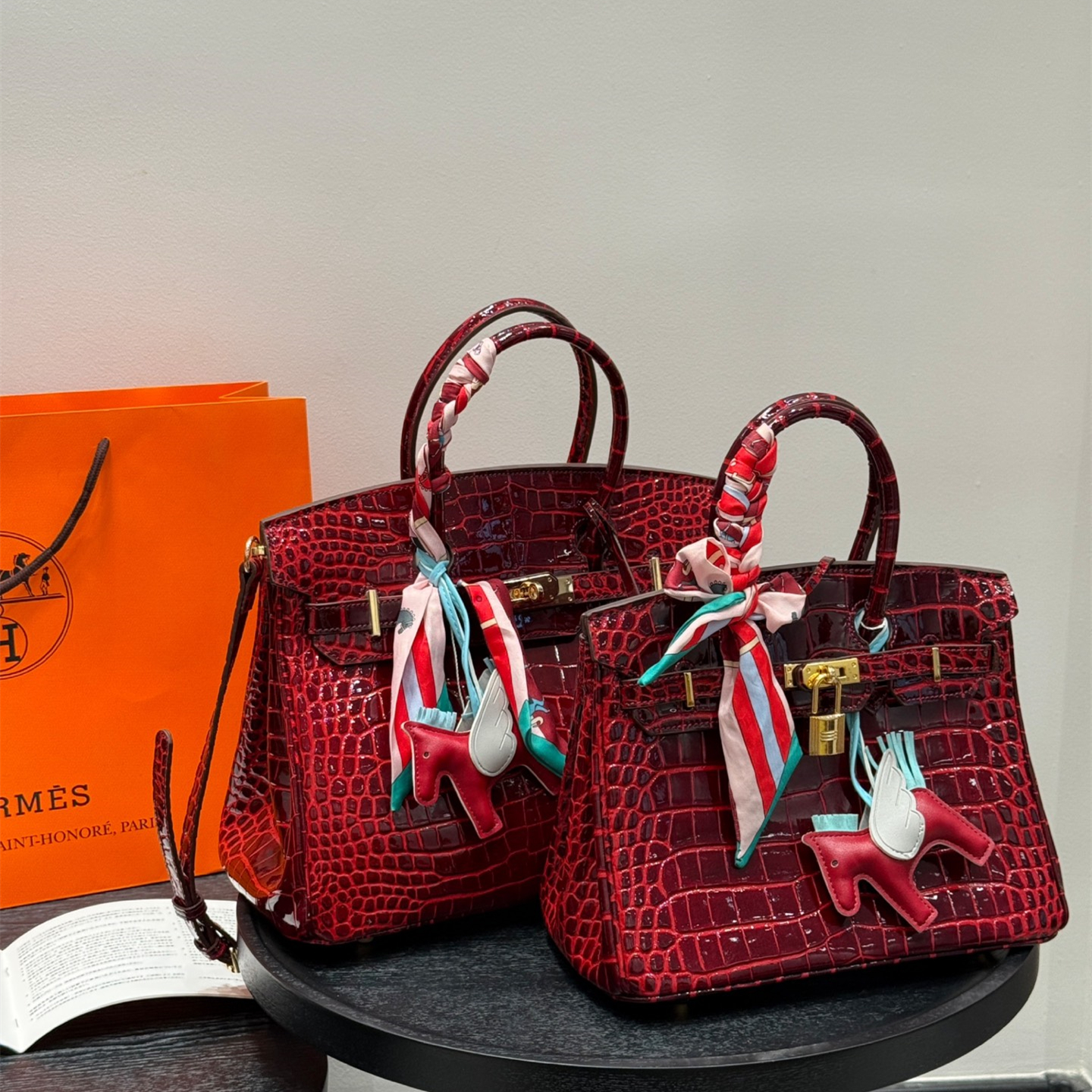 【HERMES】エルメス バーキン  クロコ 30cm 25cm