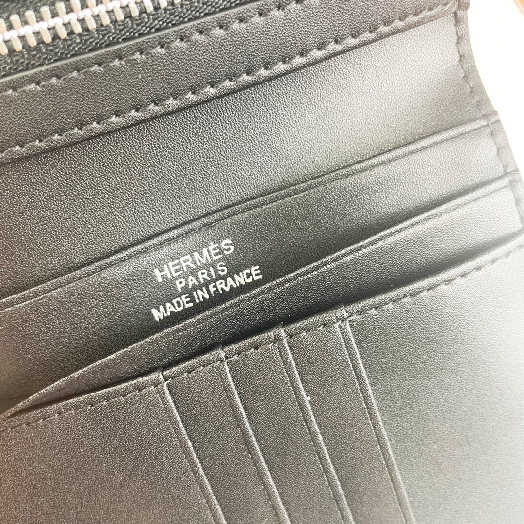 【HERMES】エルメス ミニクロコ 財布 12x9.5cm