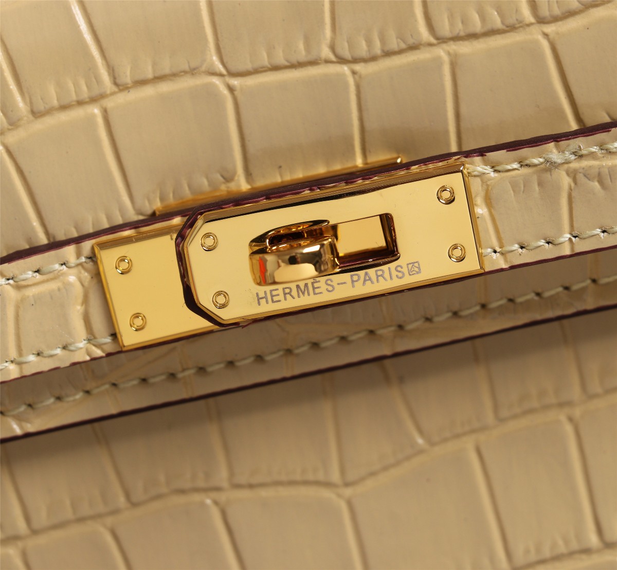 【HERMES】エルメス ケリー  クロコ 22cm