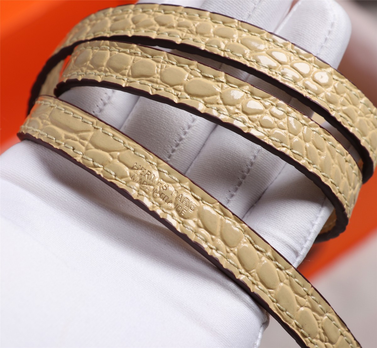 【HERMES】エルメス ケリー  クロコ 22cm