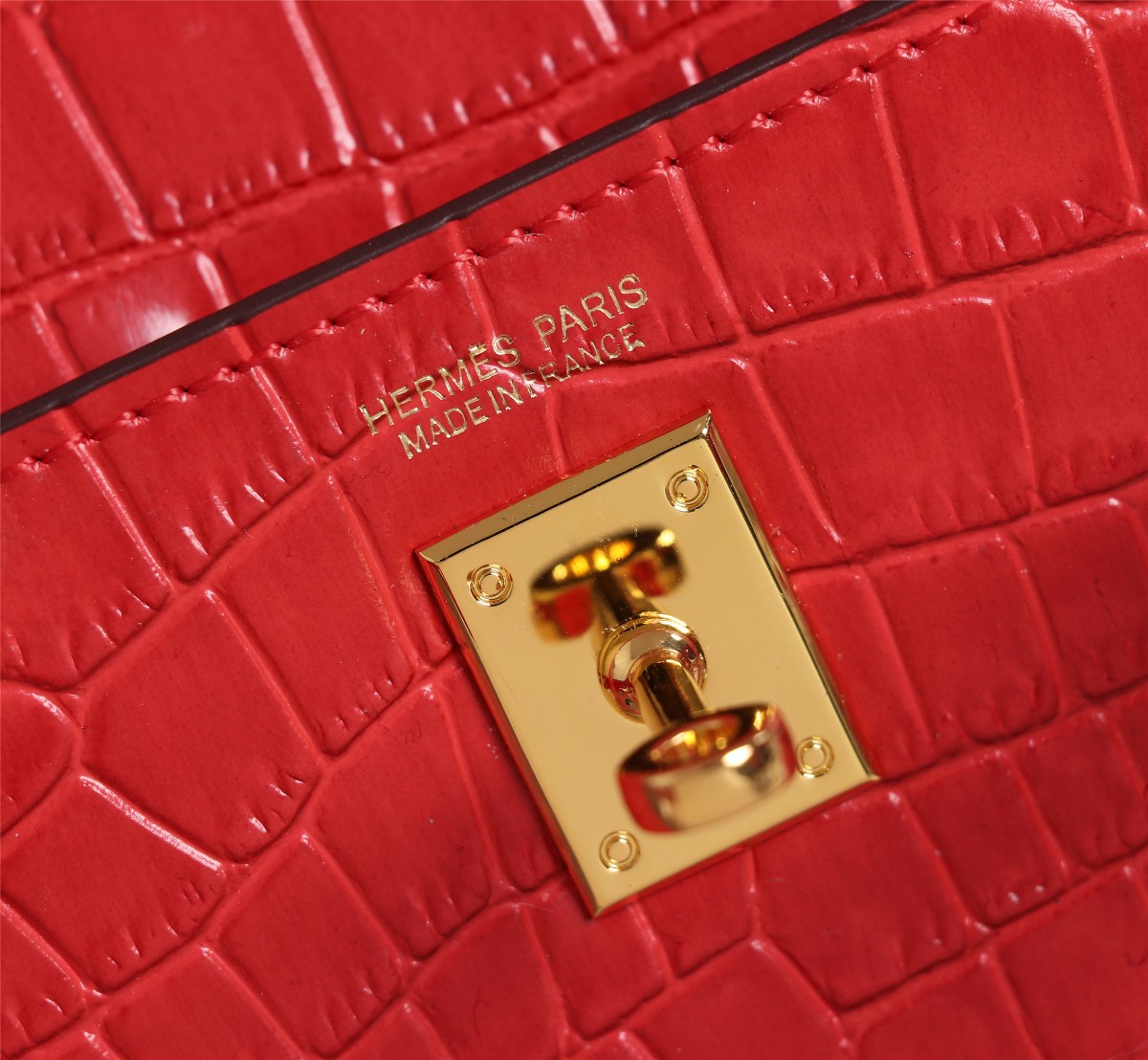 【HERMES】エルメス ケリー  クロコ 22cm