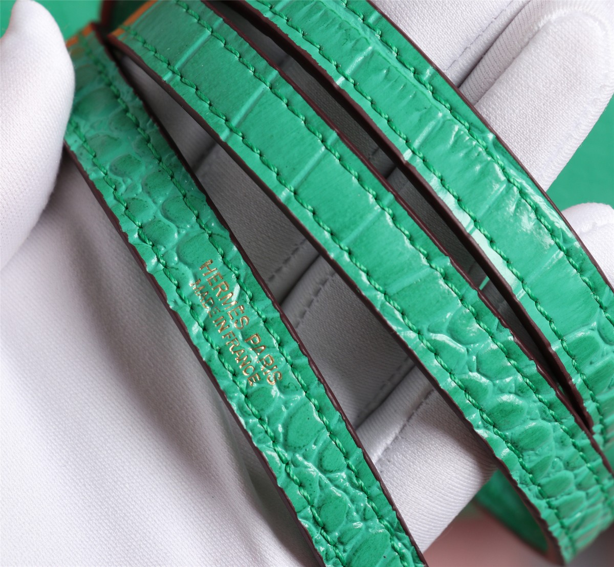 【HERMES】エルメス ケリー  クロコ 22cm