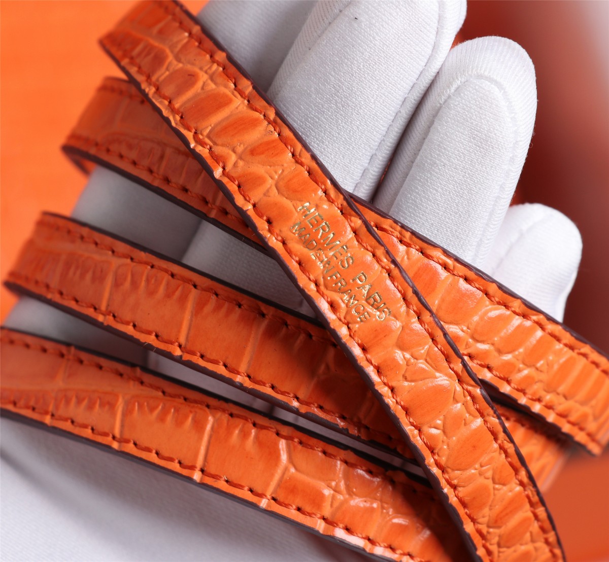 【HERMES】エルメス ケリー  クロコ 22cm