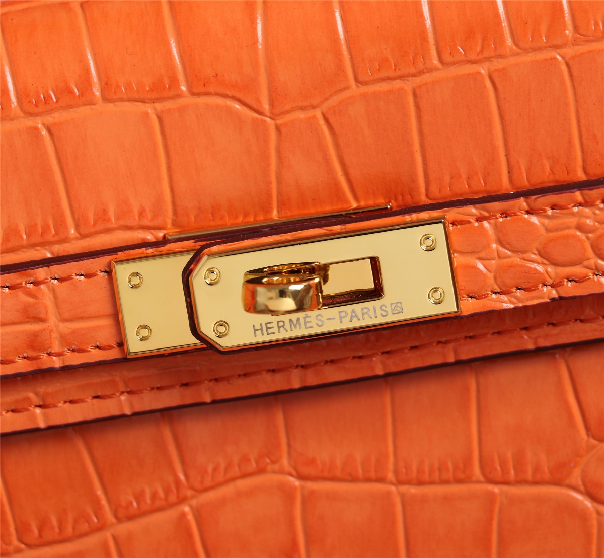 【HERMES】エルメス ケリー  クロコ 22cm