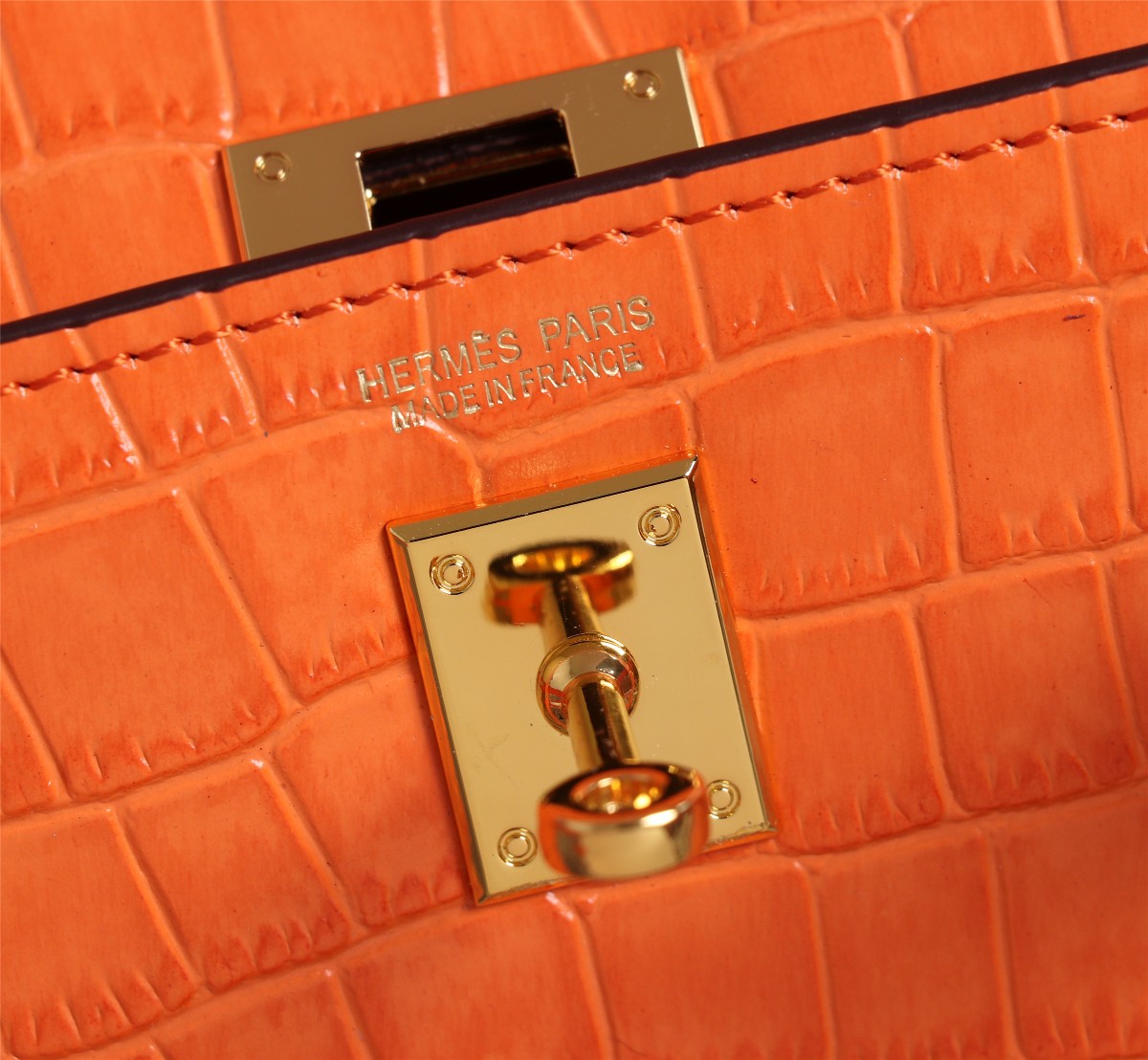 【HERMES】エルメス ケリー  クロコ 22cm