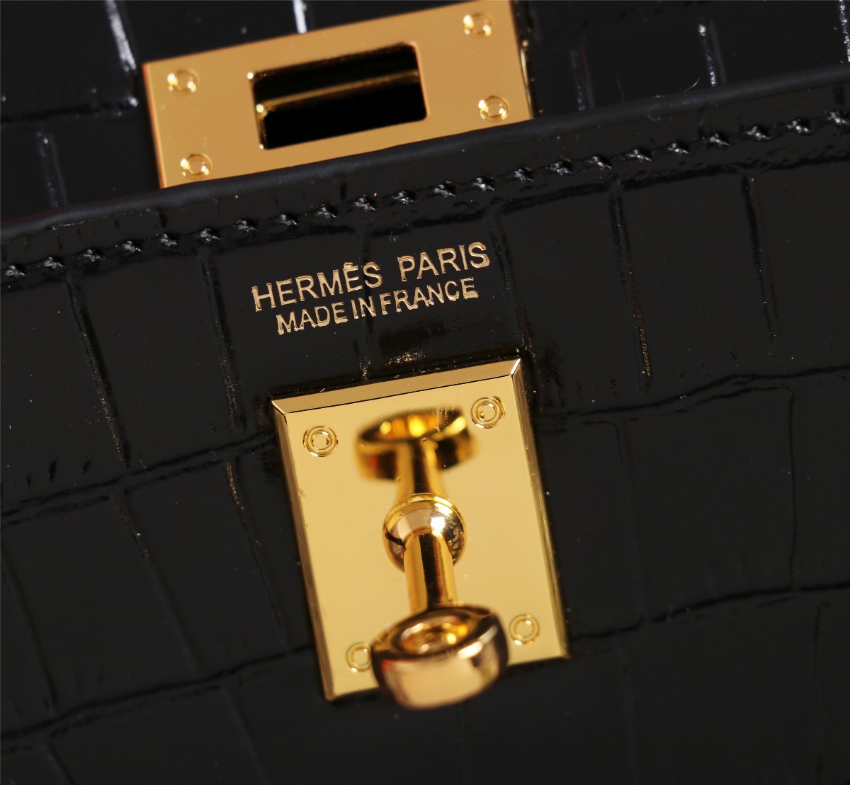 【HERMES】エルメス ケリー  クロコ 22cm