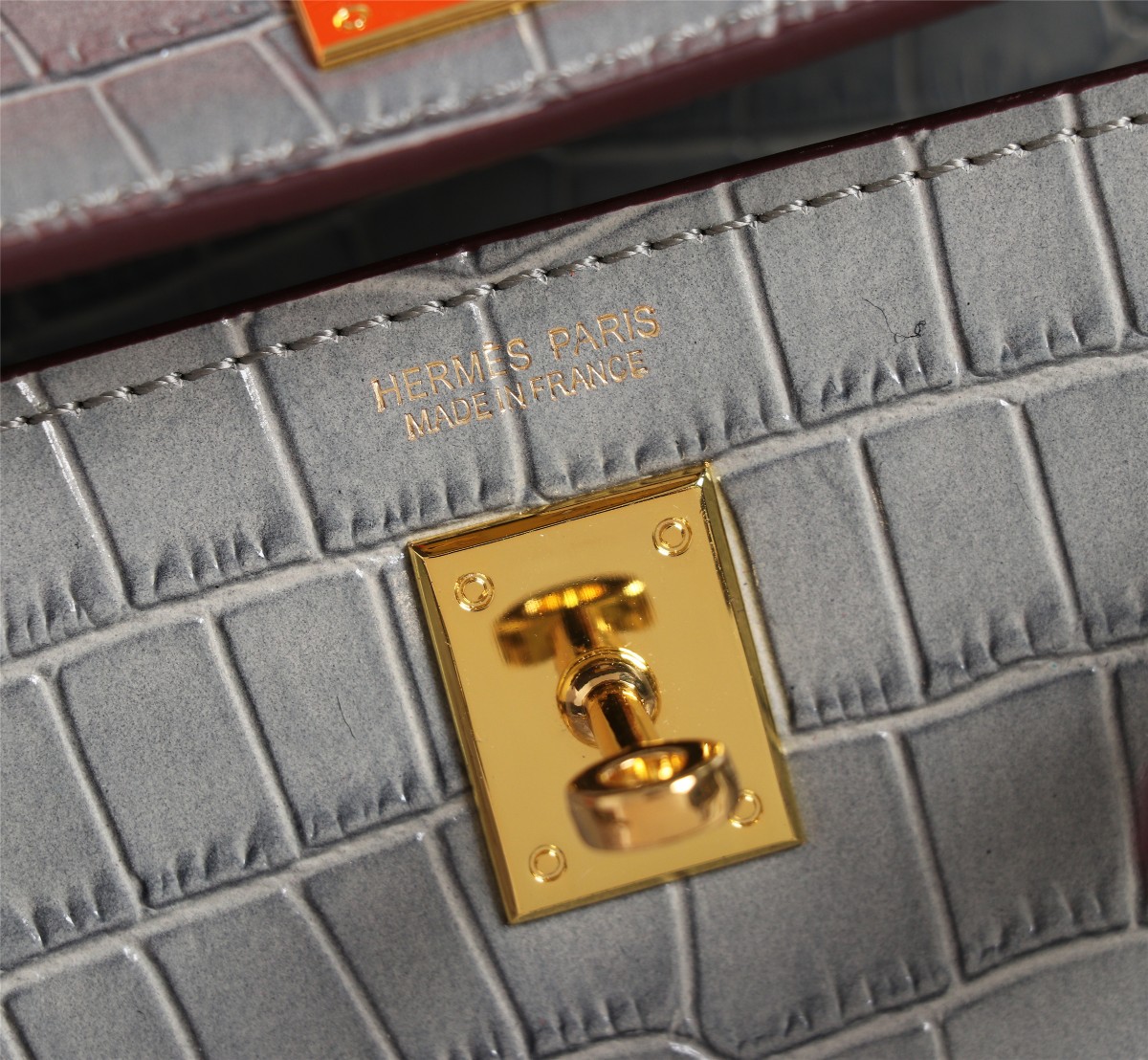 【HERMES】エルメス ケリー  クロコ 22cm