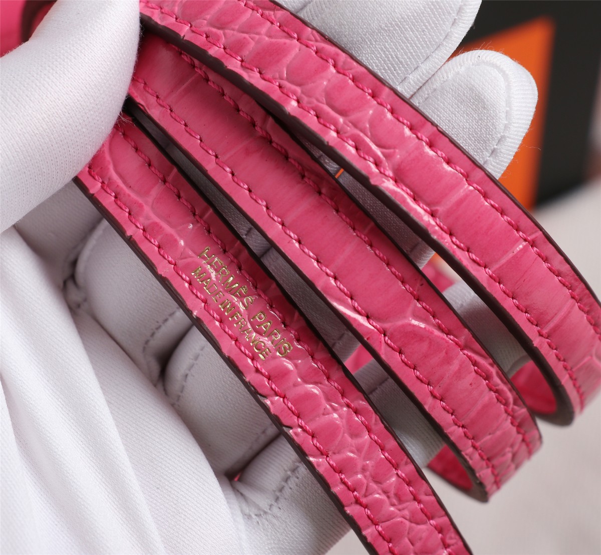 【HERMES】エルメス ケリー  クロコ 22cm