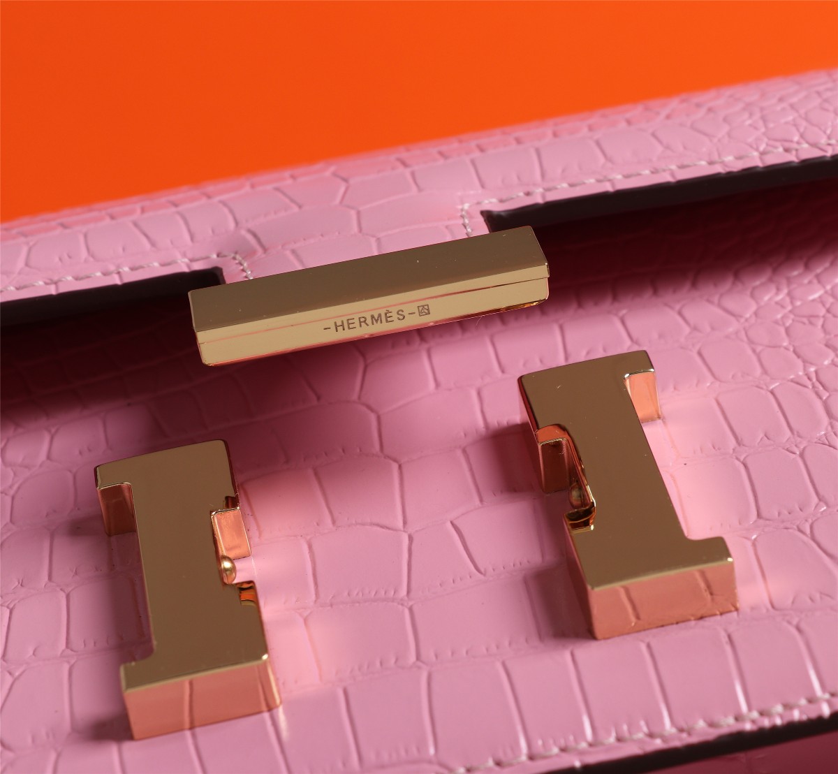 【HERMES】エルメス コンスタンス  クロコ 24cm