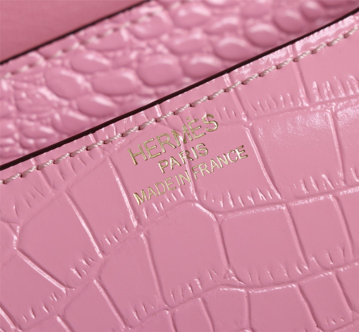 【HERMES】エルメス コンスタンス  クロコ 24cm