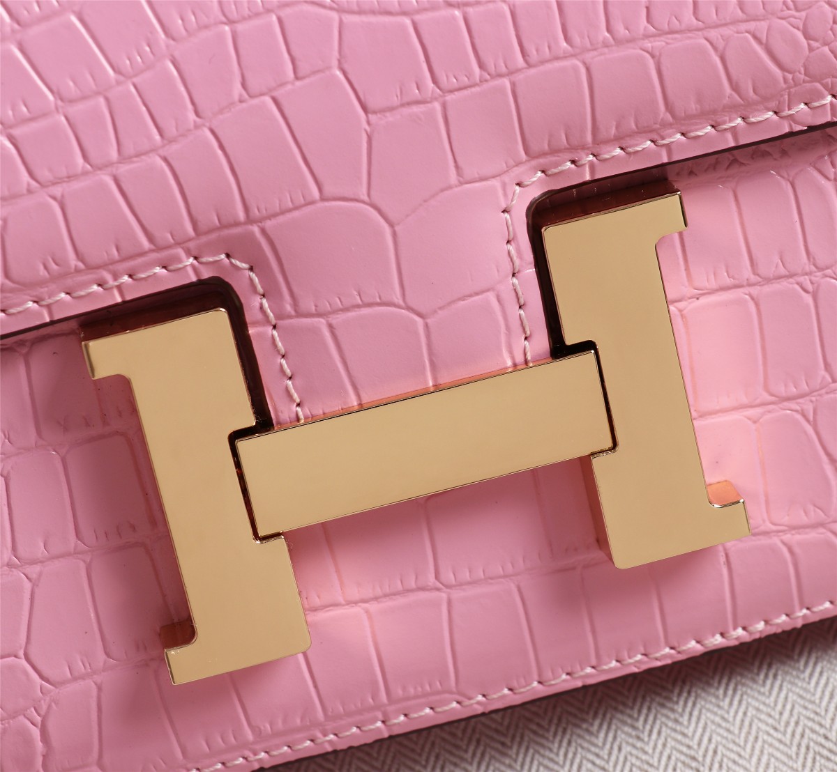 【HERMES】エルメス コンスタンス  クロコ 24cm