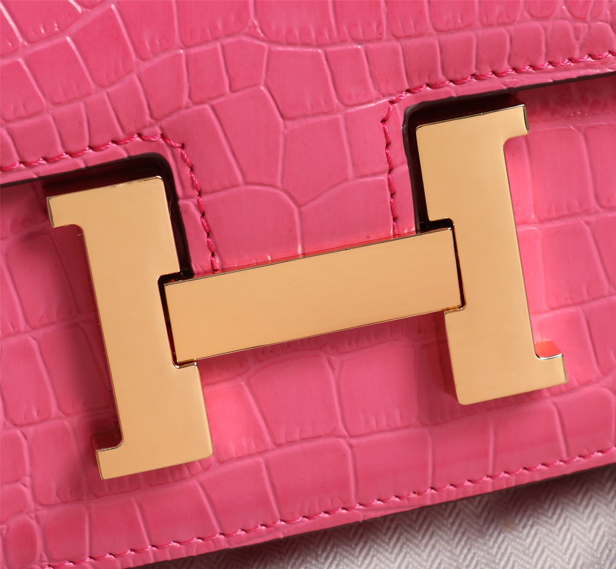 【HERMES】エルメス コンスタンス  クロコ 24cm