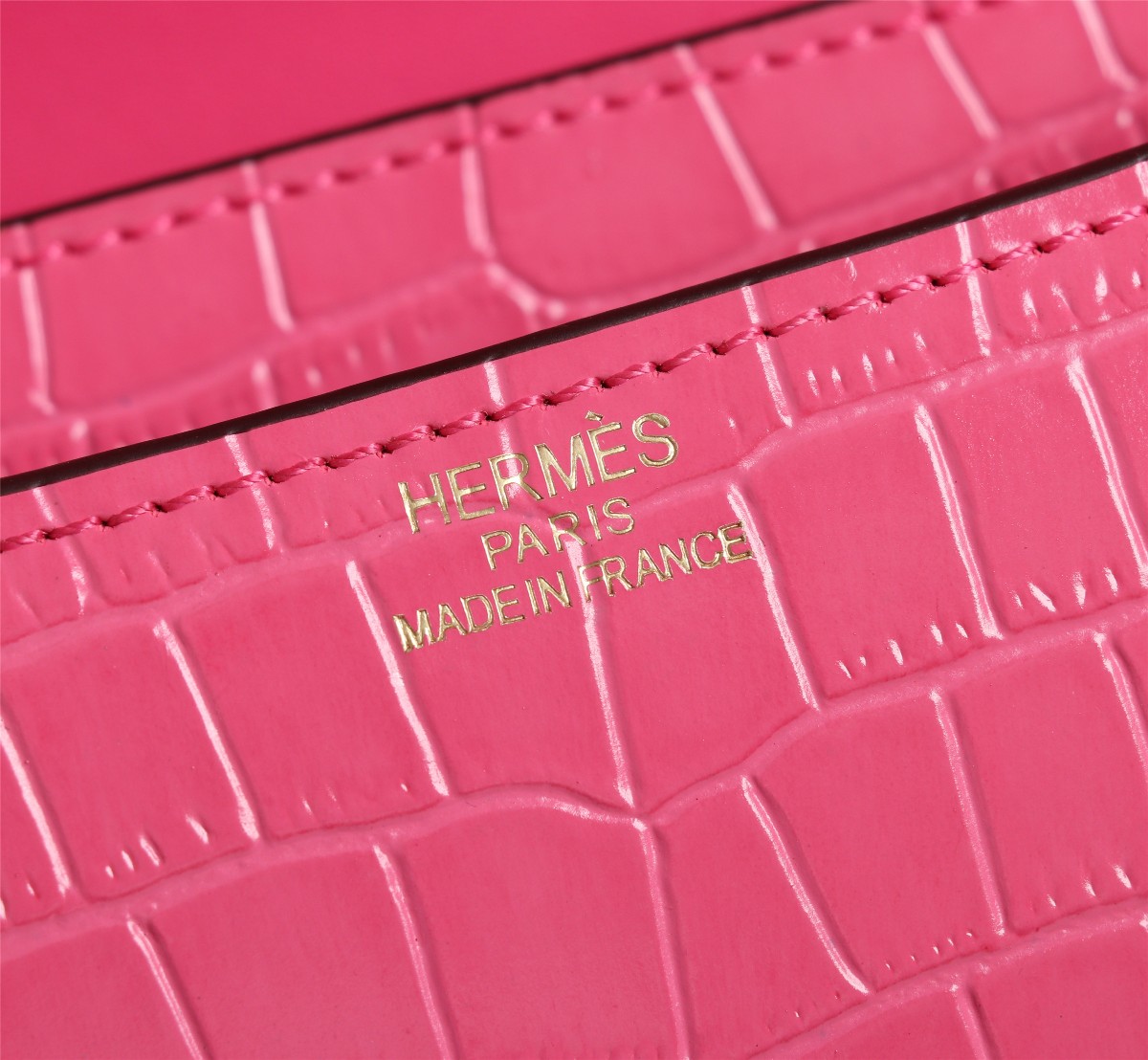 【HERMES】エルメス コンスタンス  クロコ 24cm
