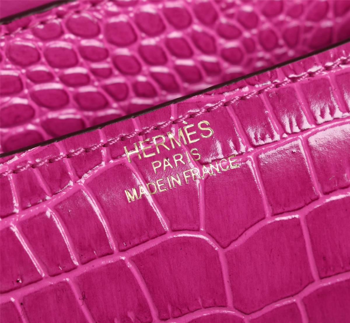 【HERMES】エルメス コンスタンス  クロコ 24cm