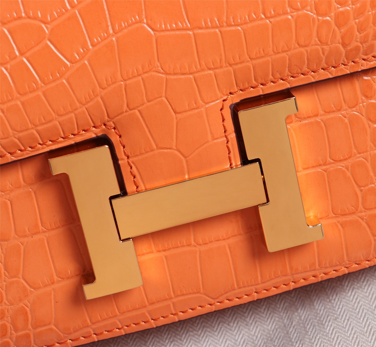 【HERMES】エルメス コンスタンス  クロコ 24cm