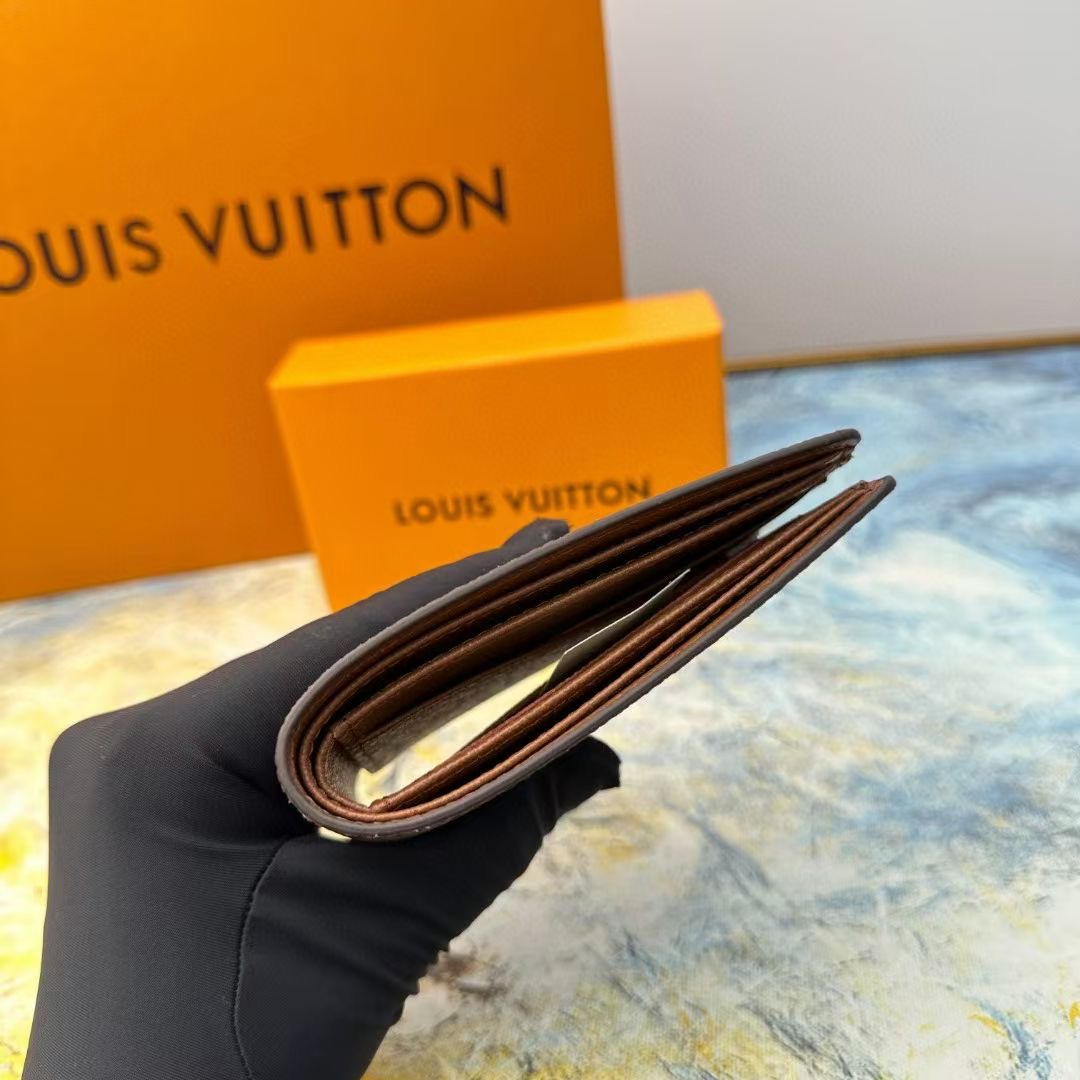 ルイ ヴィトン ( Louis Vuitton) x YK Slender 草間 彌生 財布 メンズ 二 つ折り 11 x 8.5 x 2cm