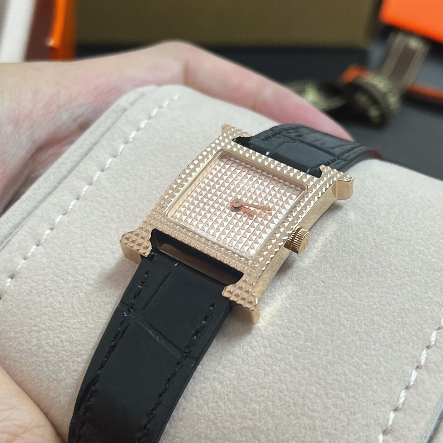 【HERMES】エルメス 時計 レディース H 21cm