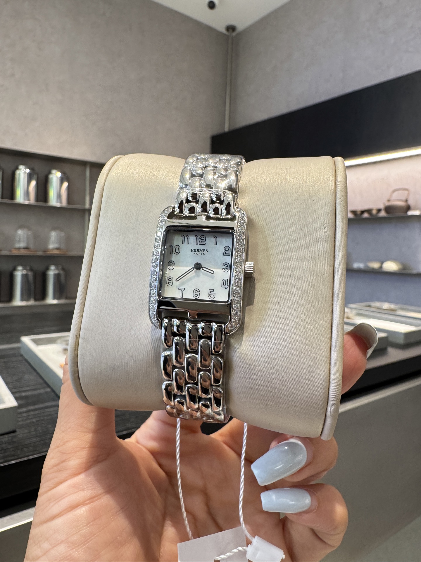 【HERMES】エルメス クリッパー 時計  23cm