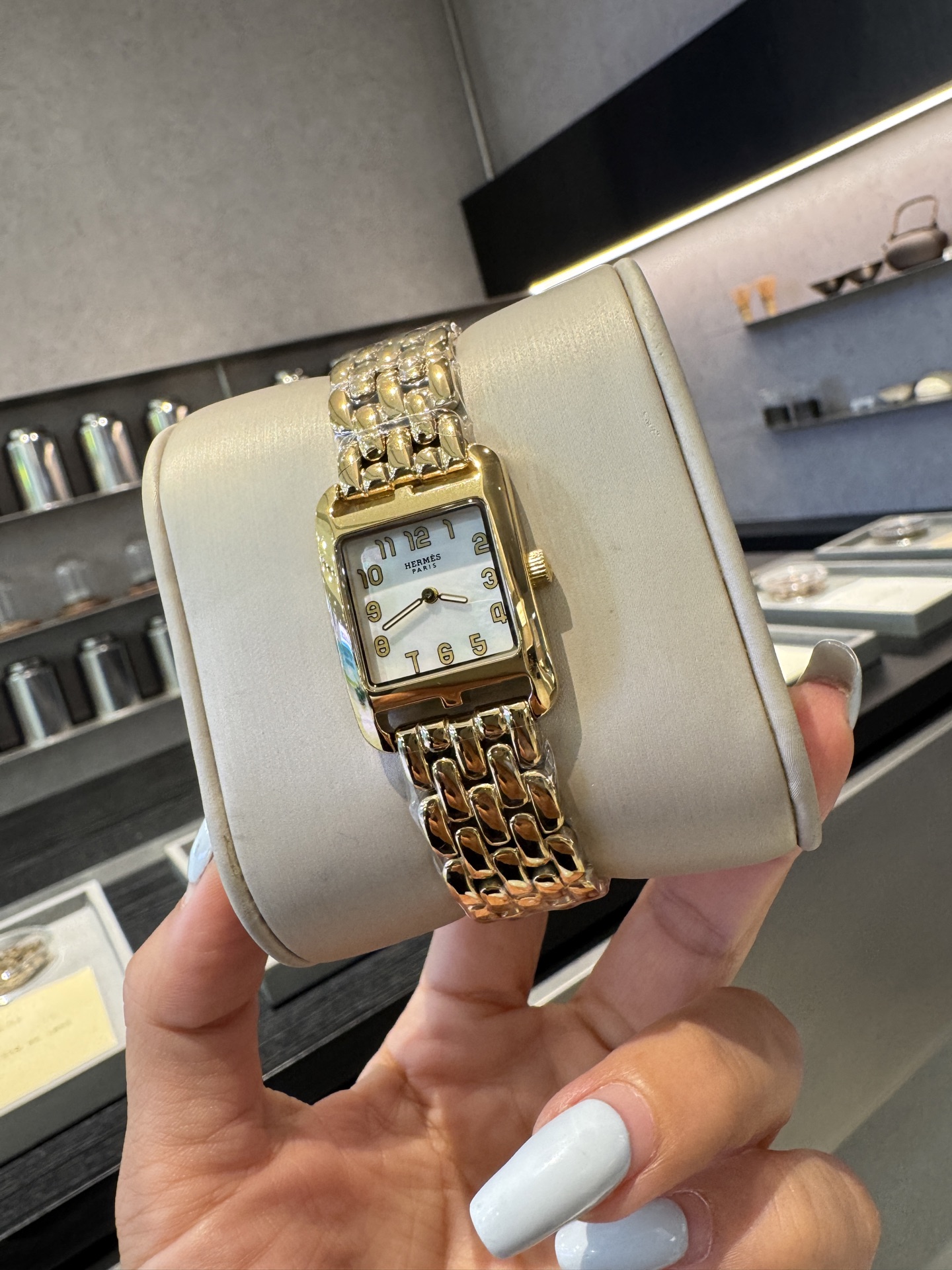 【HERMES】エルメス クリッパー 時計  23cm