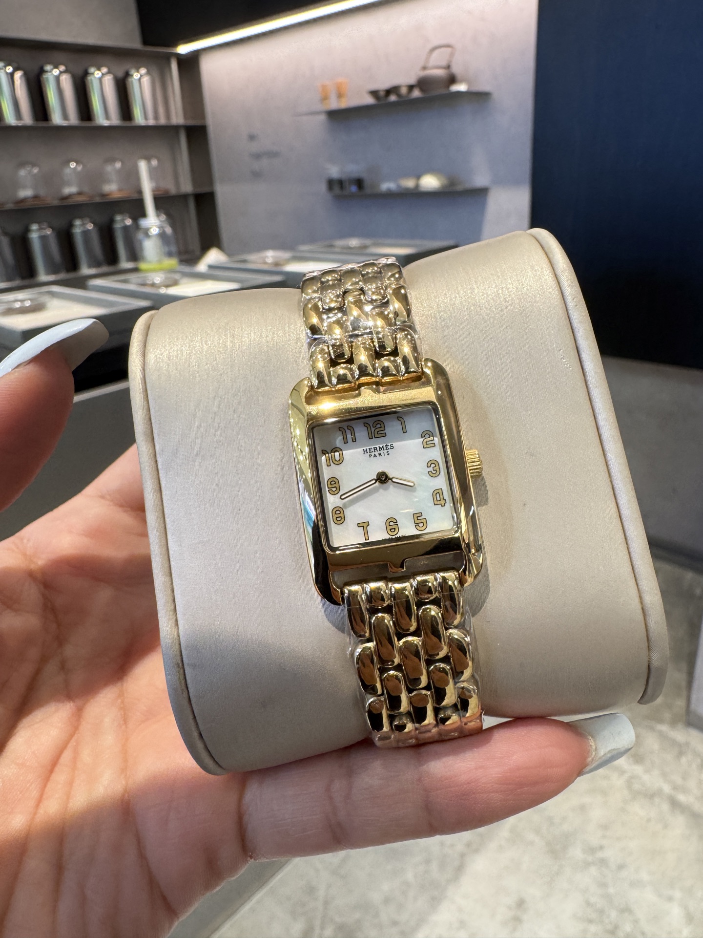 【HERMES】エルメス クリッパー 時計  23cm