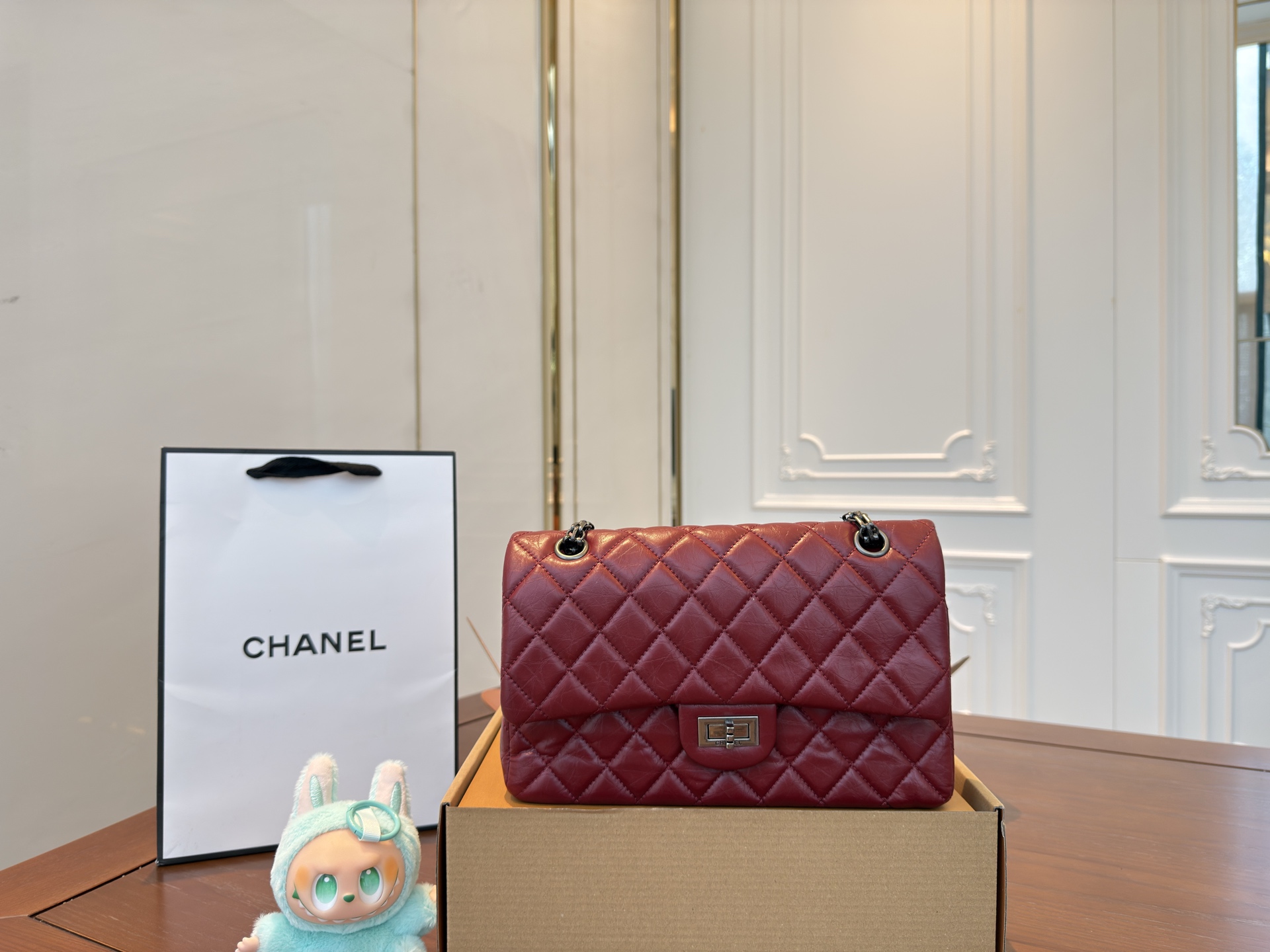 シャネル(Chanel)  2.55CF チェーン バッグ  25x15cm