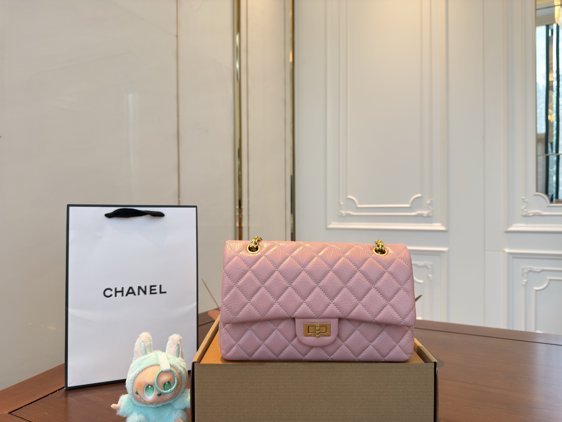 シャネル(Chanel)  2.55CF チェーン バッグ  25x15cm