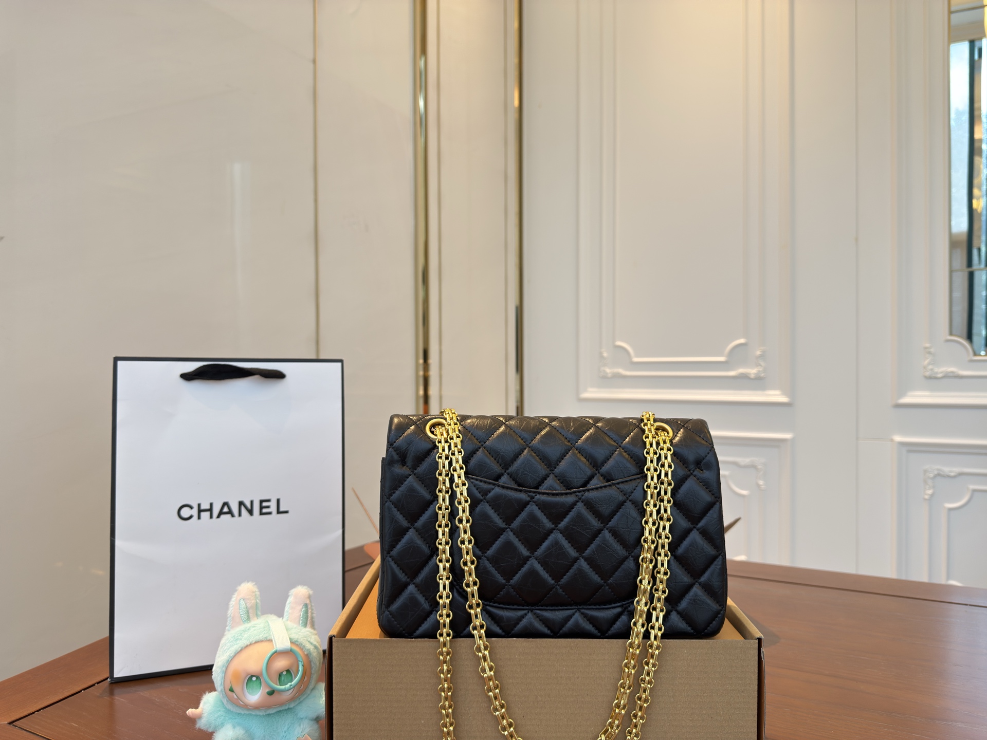 シャネル(Chanel)  2.55CF チェーン バッグ  25x15cm
