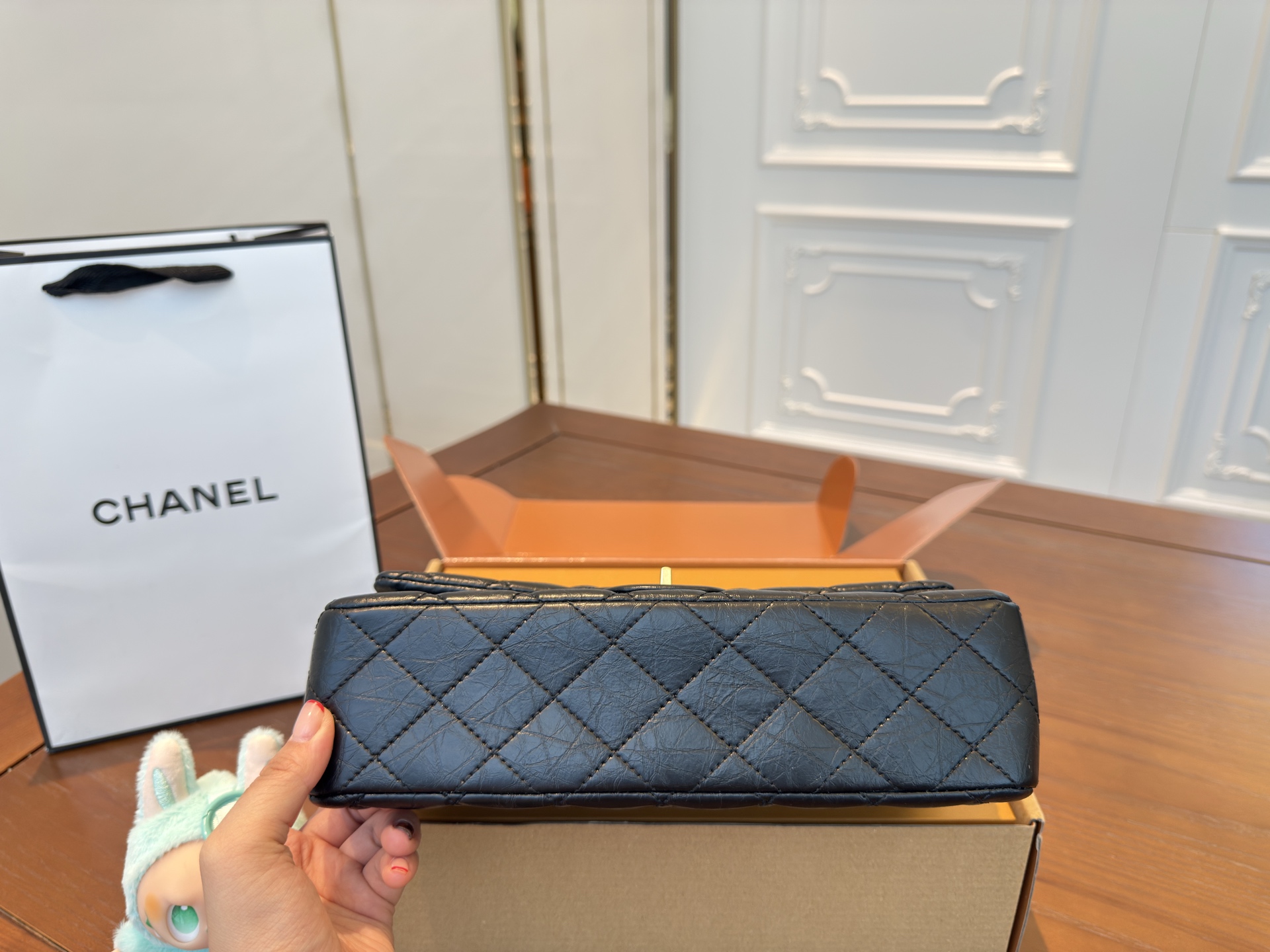 シャネル(Chanel)  2.55CF チェーン バッグ  25x15cm