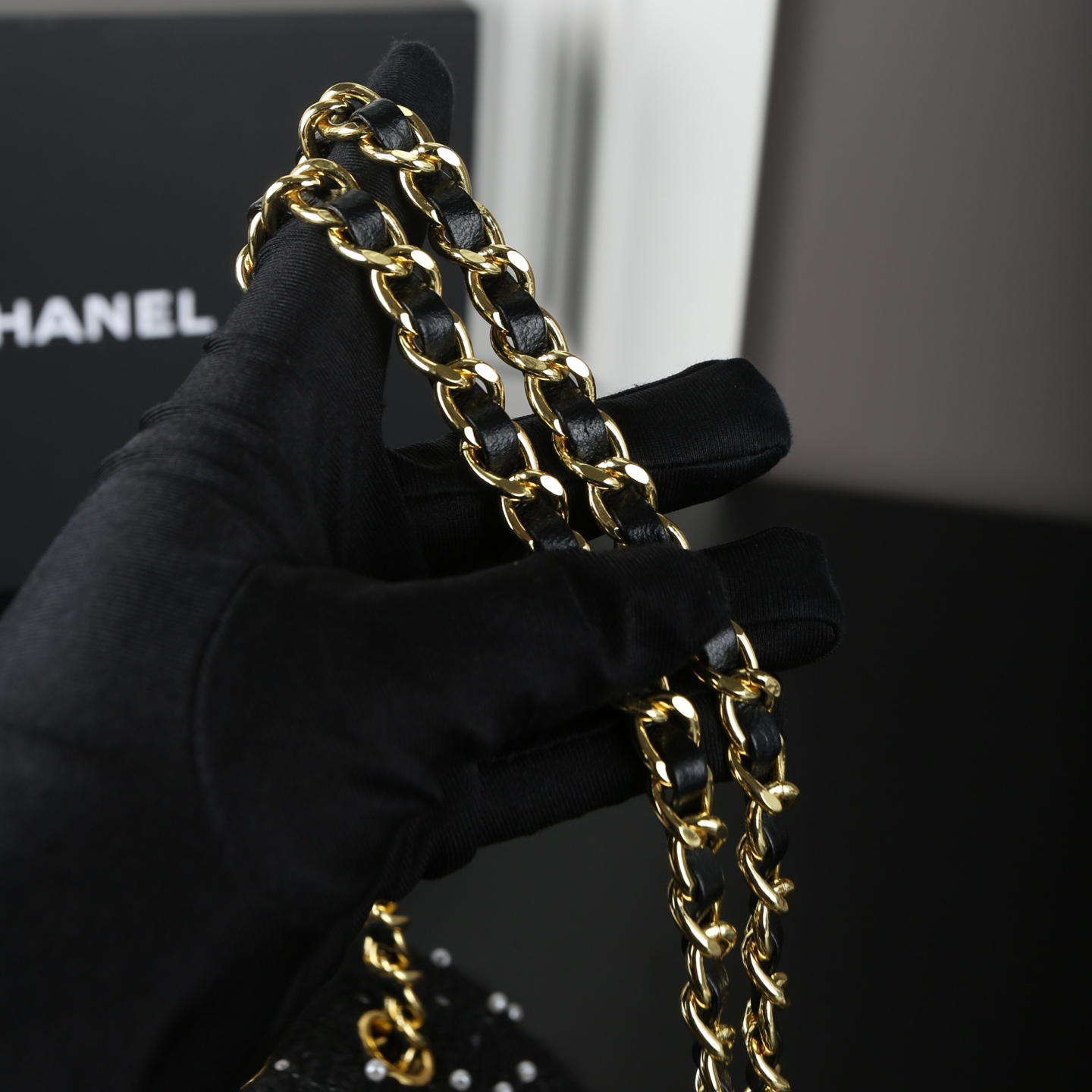 シャネル(Chanel)  Classic Flap CF チェーン バッグ  26X17cm