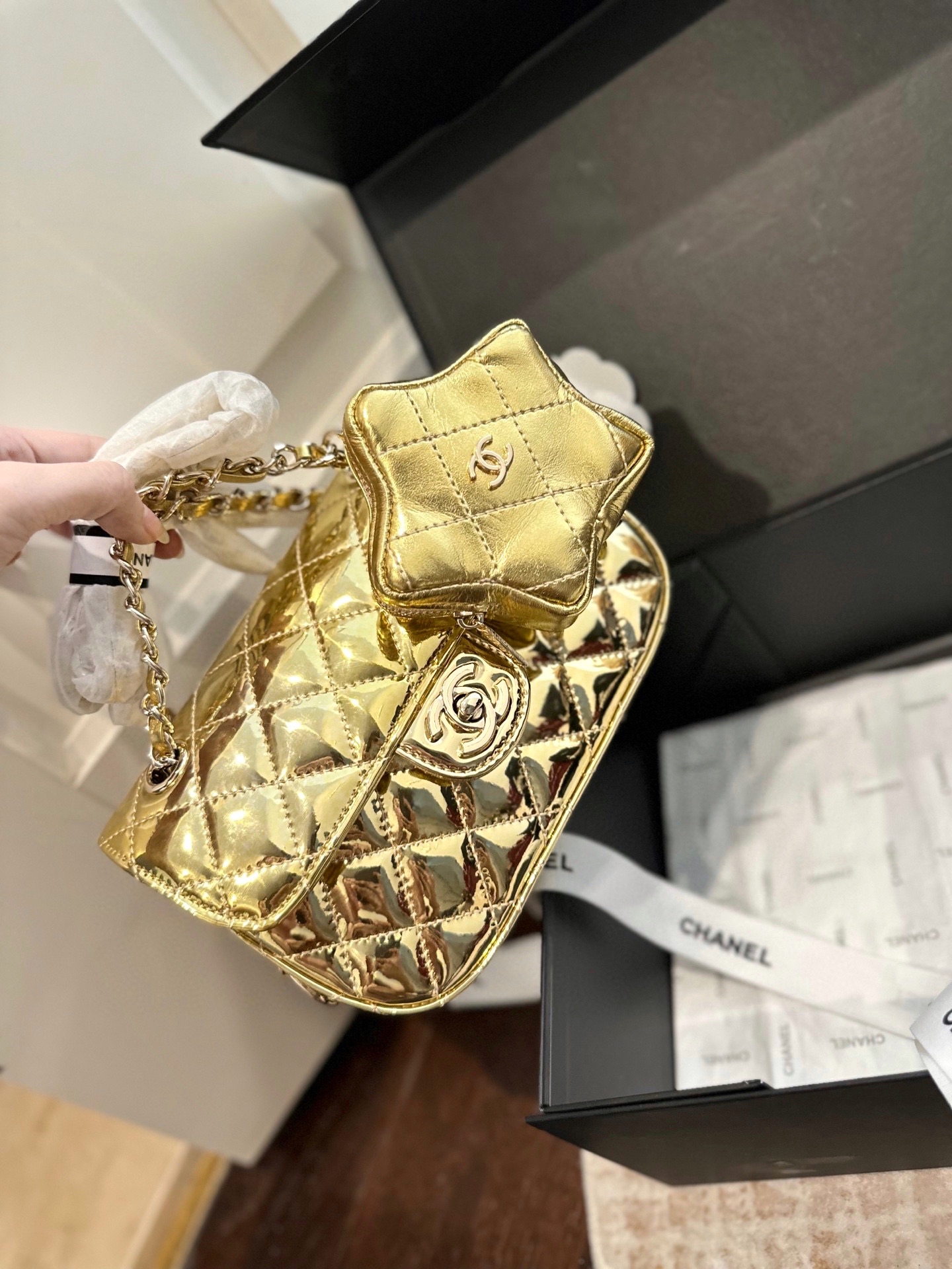 シャネル(Chanel) 新作 25C チェーン バッグ 20X13cm