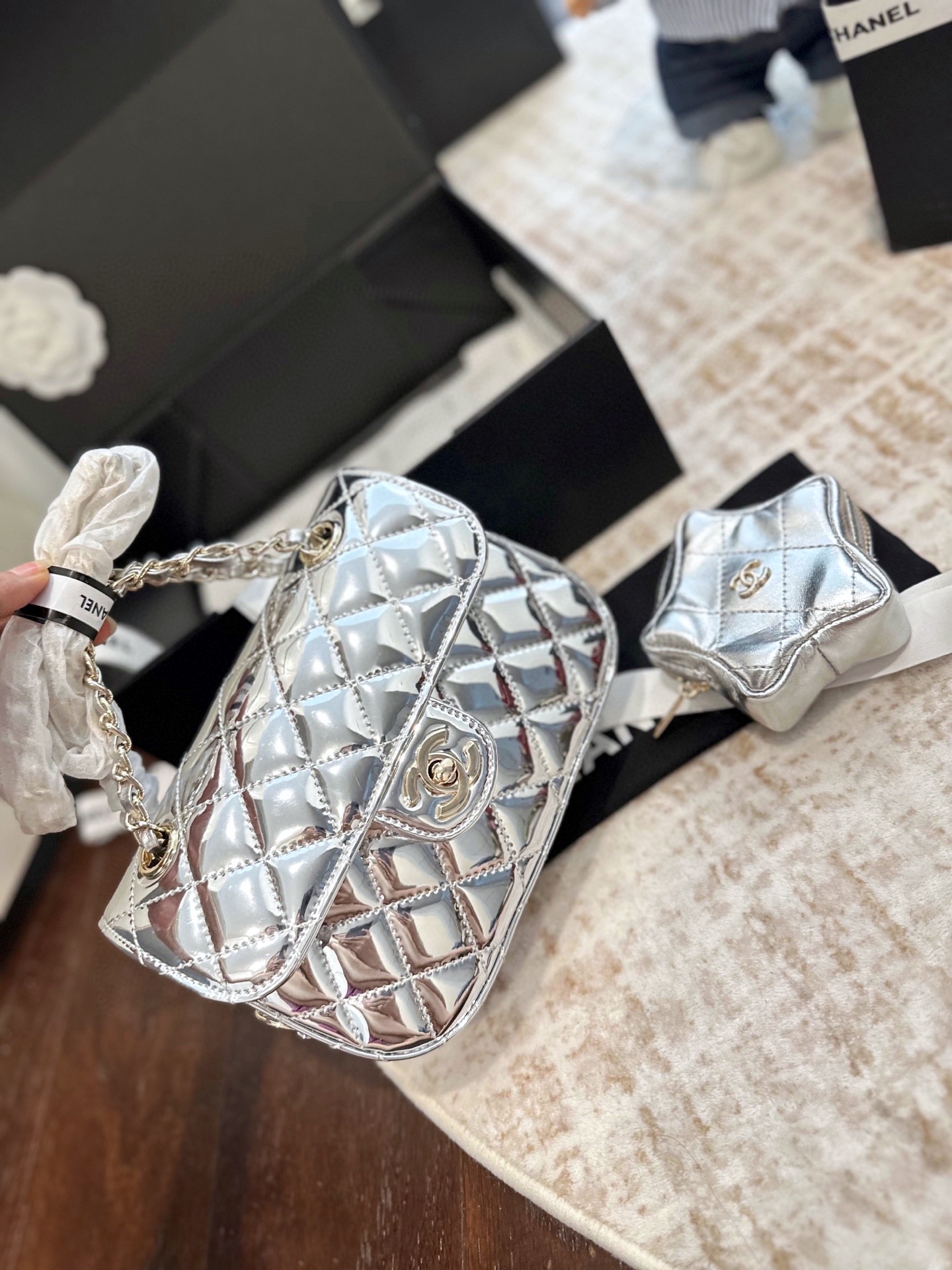 シャネル(Chanel) 新作 25C チェーン バッグ 20X13cm