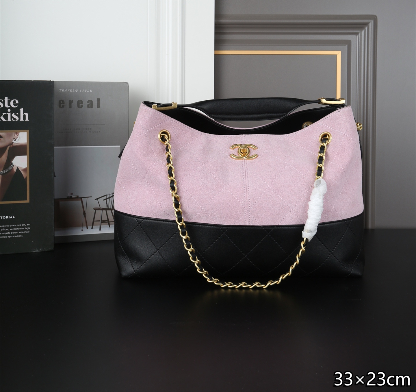 シャネル(Chanel) 新作 25A HOBO ハンドル バッグ 33X23cm
